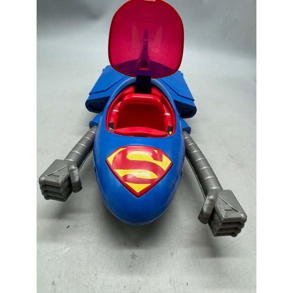 DC Super Powers Supermobile Supermans Action Vehicle 12+ blue red READ - Picture 2 of 15